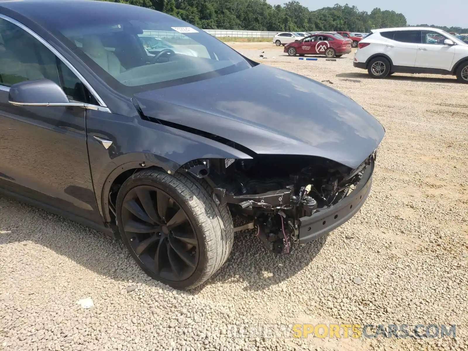 9 Photograph of a damaged car 5YJXCAE23KF192184 TESLA MODEL X 2019