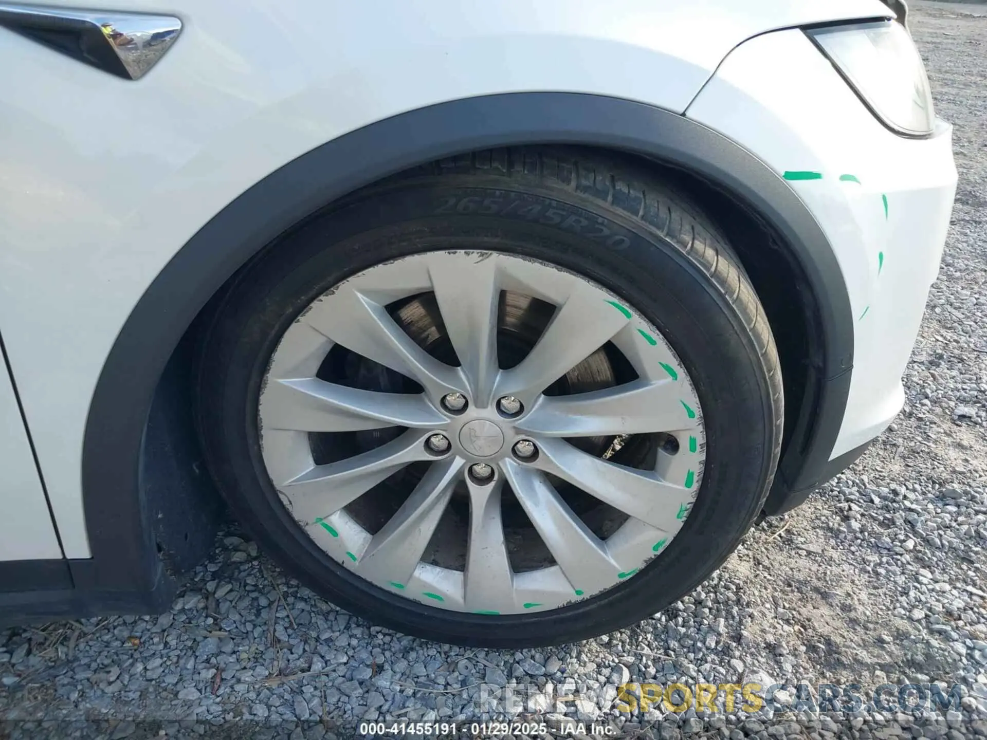 20 Photograph of a damaged car 5YJXCAE23KF197563 TESLA MODEL X 2019
