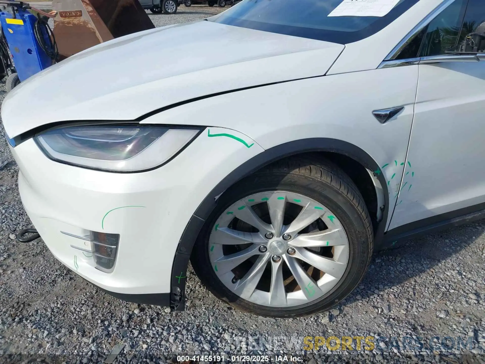 6 Photograph of a damaged car 5YJXCAE23KF197563 TESLA MODEL X 2019