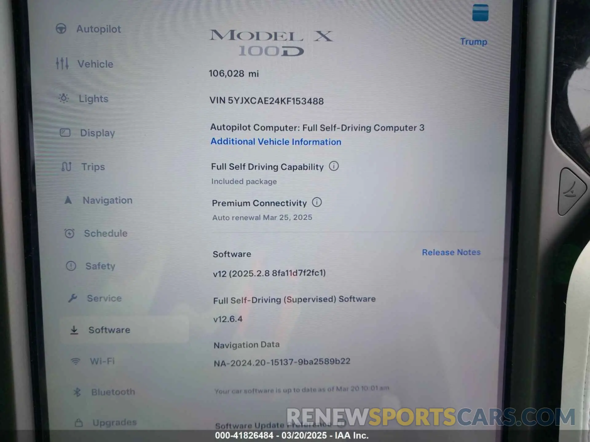 19 Photograph of a damaged car 5YJXCAE24KF153488 TESLA MODEL X 2019