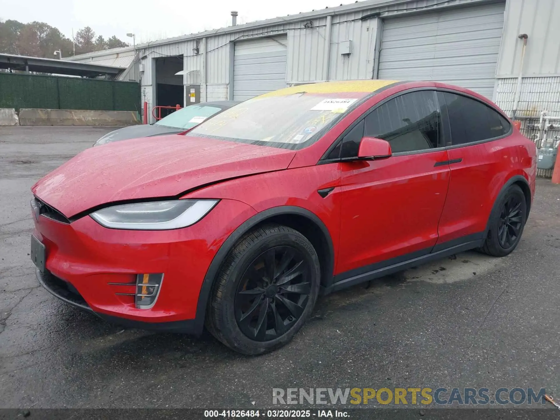 2 Photograph of a damaged car 5YJXCAE24KF153488 TESLA MODEL X 2019