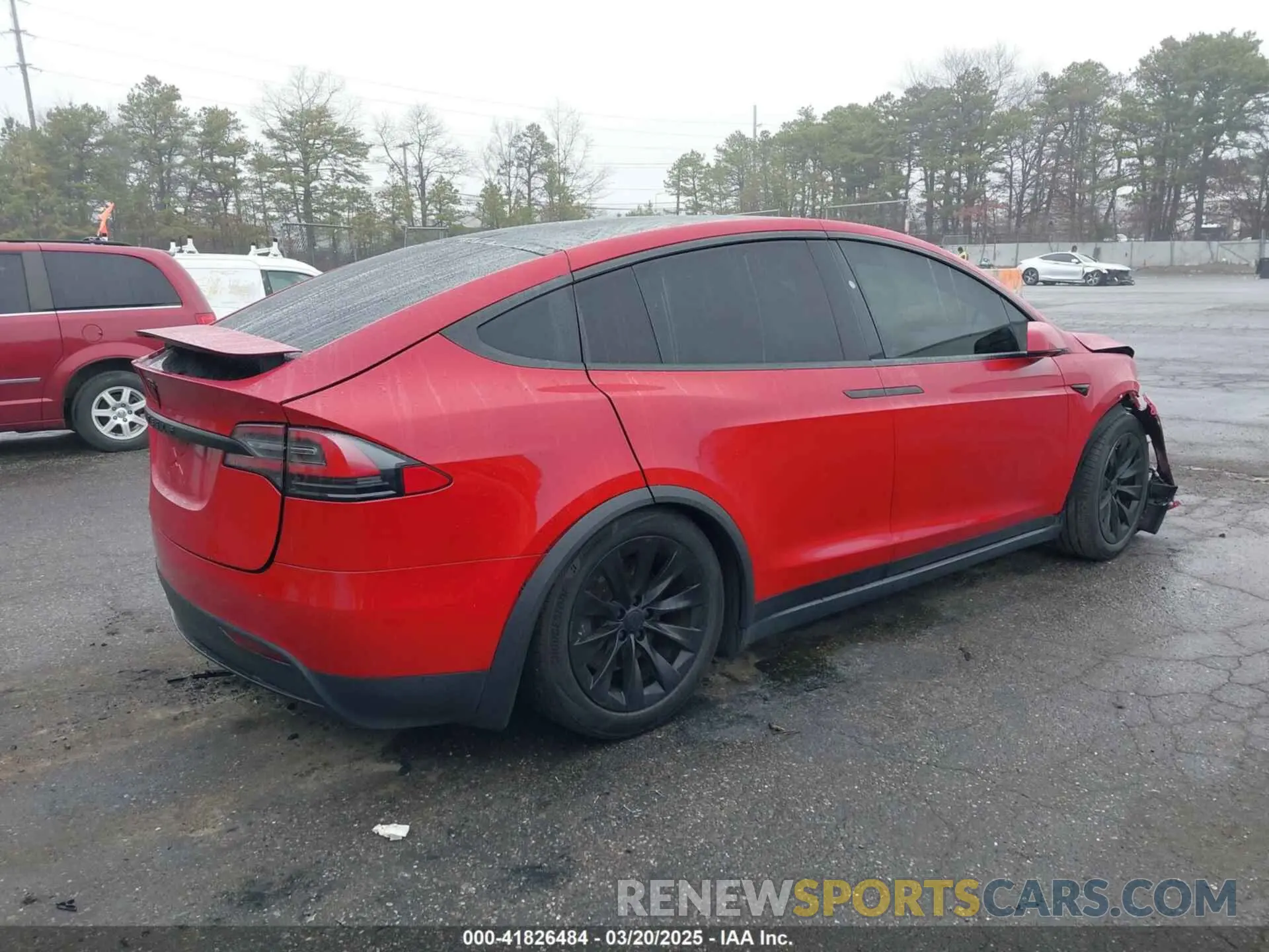 4 Photograph of a damaged car 5YJXCAE24KF153488 TESLA MODEL X 2019