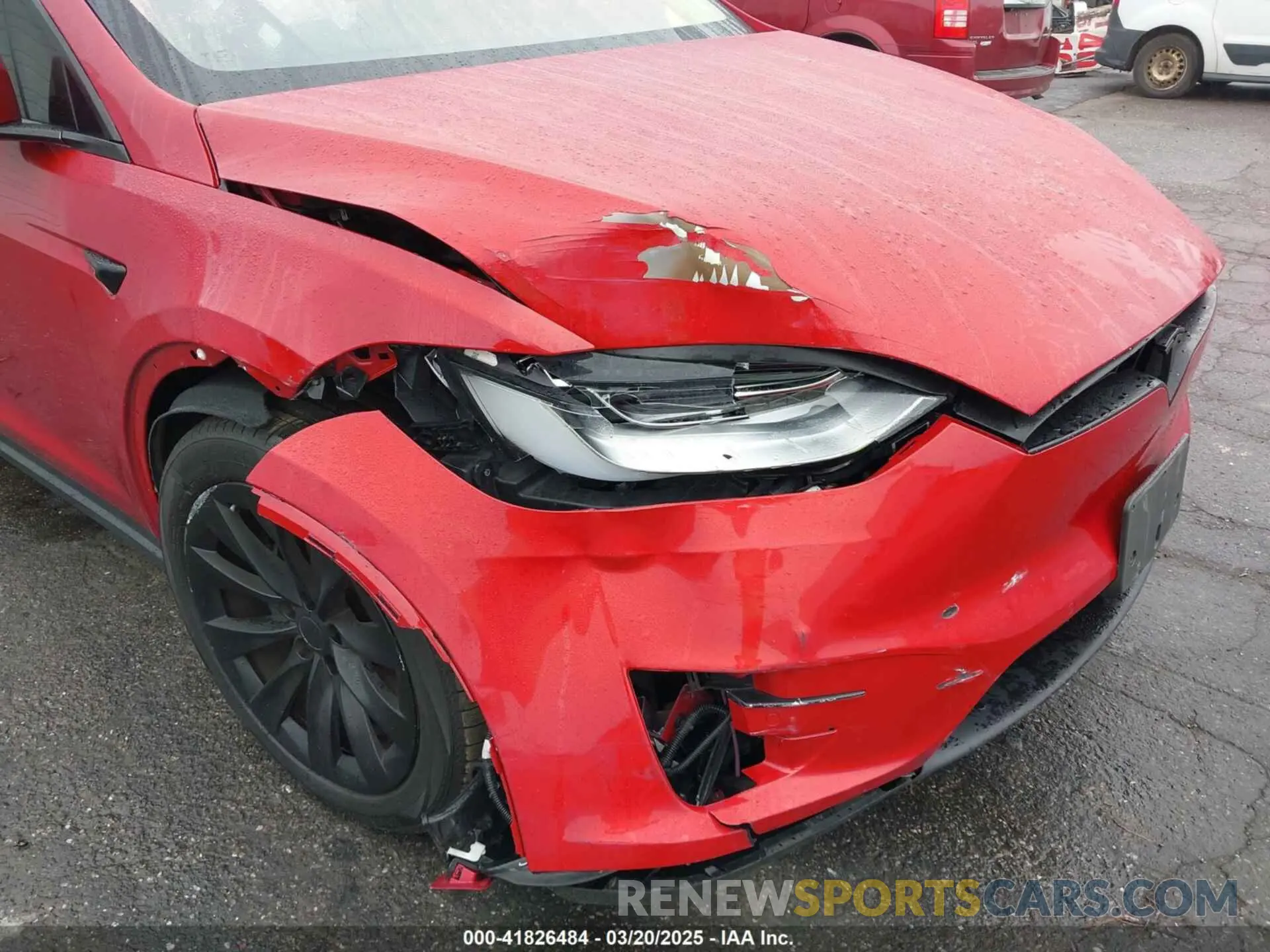 6 Photograph of a damaged car 5YJXCAE24KF153488 TESLA MODEL X 2019