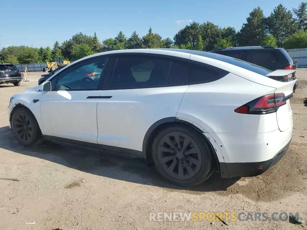 2 Photograph of a damaged car 5YJXCAE24KF195272 TESLA MODEL X 2019
