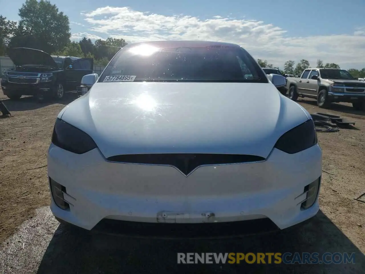 5 Photograph of a damaged car 5YJXCAE24KF195272 TESLA MODEL X 2019