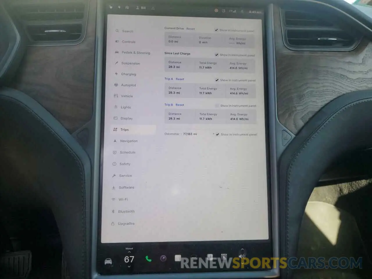 9 Photograph of a damaged car 5YJXCAE24KF195272 TESLA MODEL X 2019