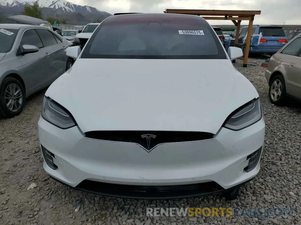 5 Photograph of a damaged car 5YJXCAE24KF204035 TESLA MODEL X 2019