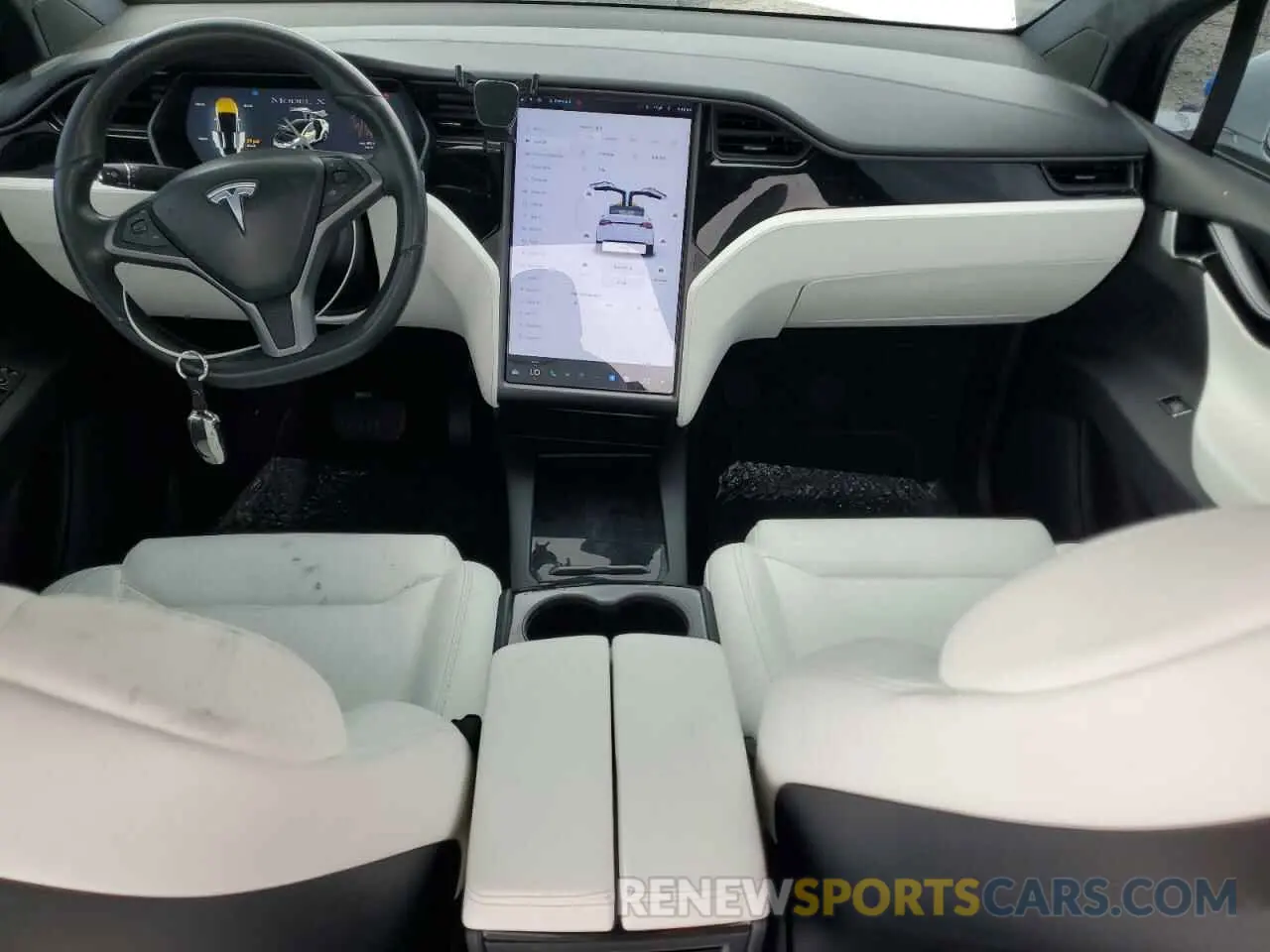 8 Photograph of a damaged car 5YJXCAE24KF204035 TESLA MODEL X 2019