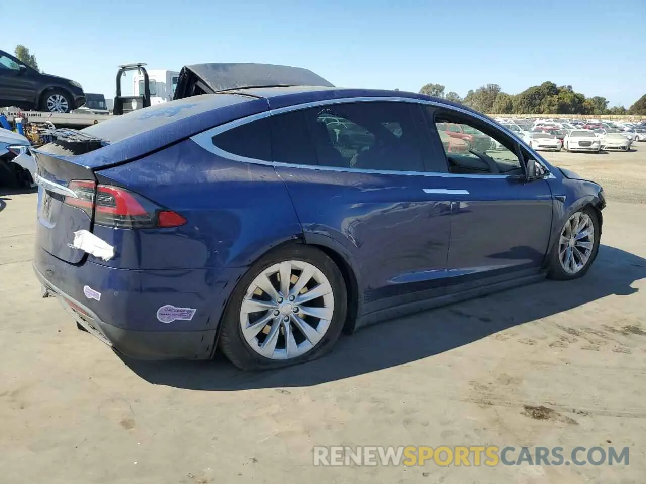 3 Photograph of a damaged car 5YJXCAE25KF151281 TESLA MODEL X 2019