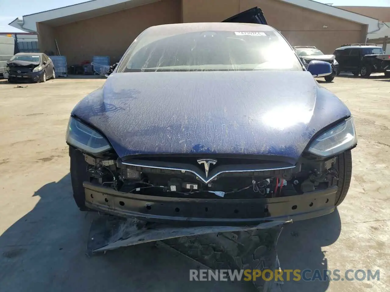 5 Photograph of a damaged car 5YJXCAE25KF151281 TESLA MODEL X 2019