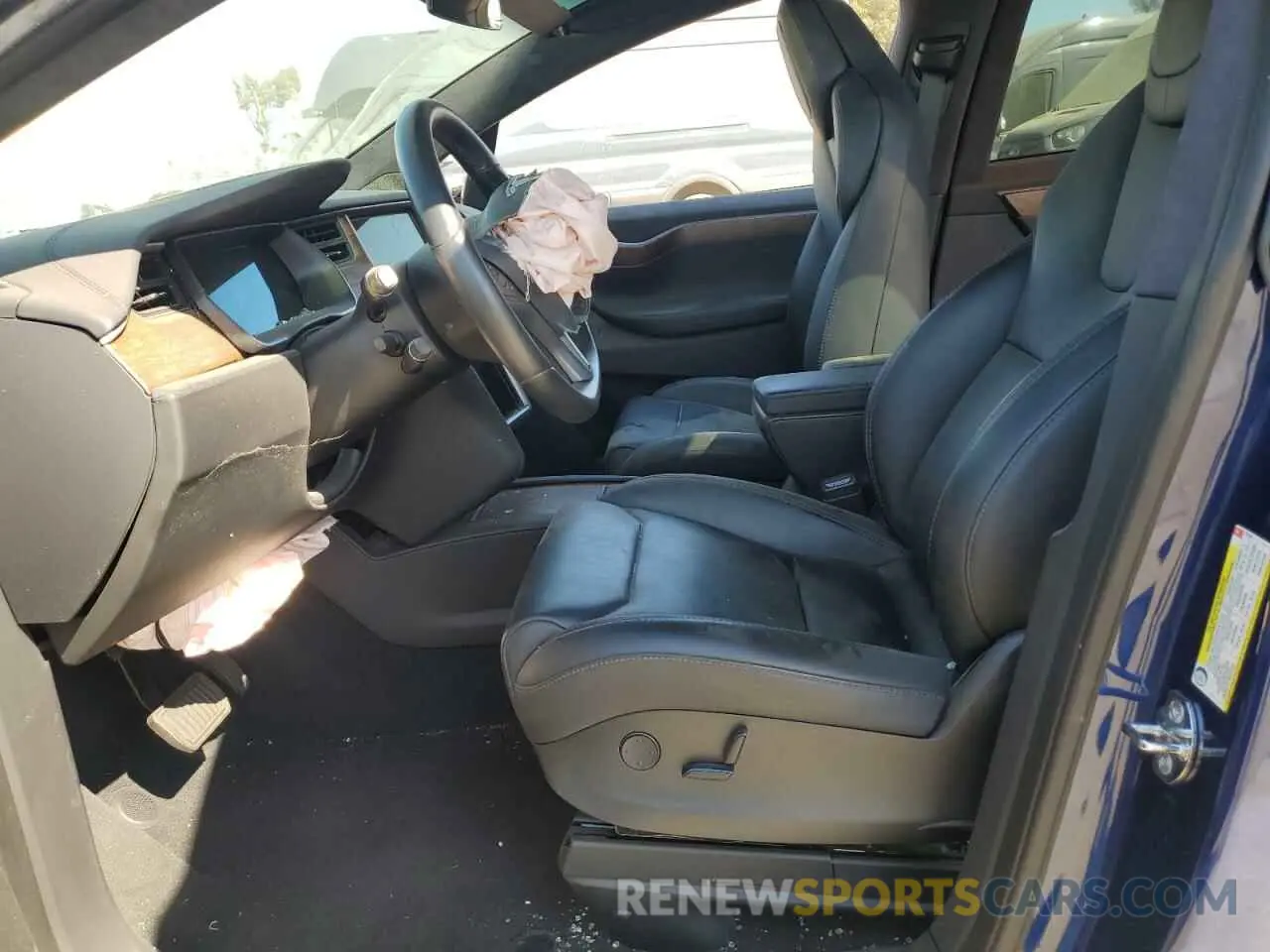 7 Photograph of a damaged car 5YJXCAE25KF151281 TESLA MODEL X 2019