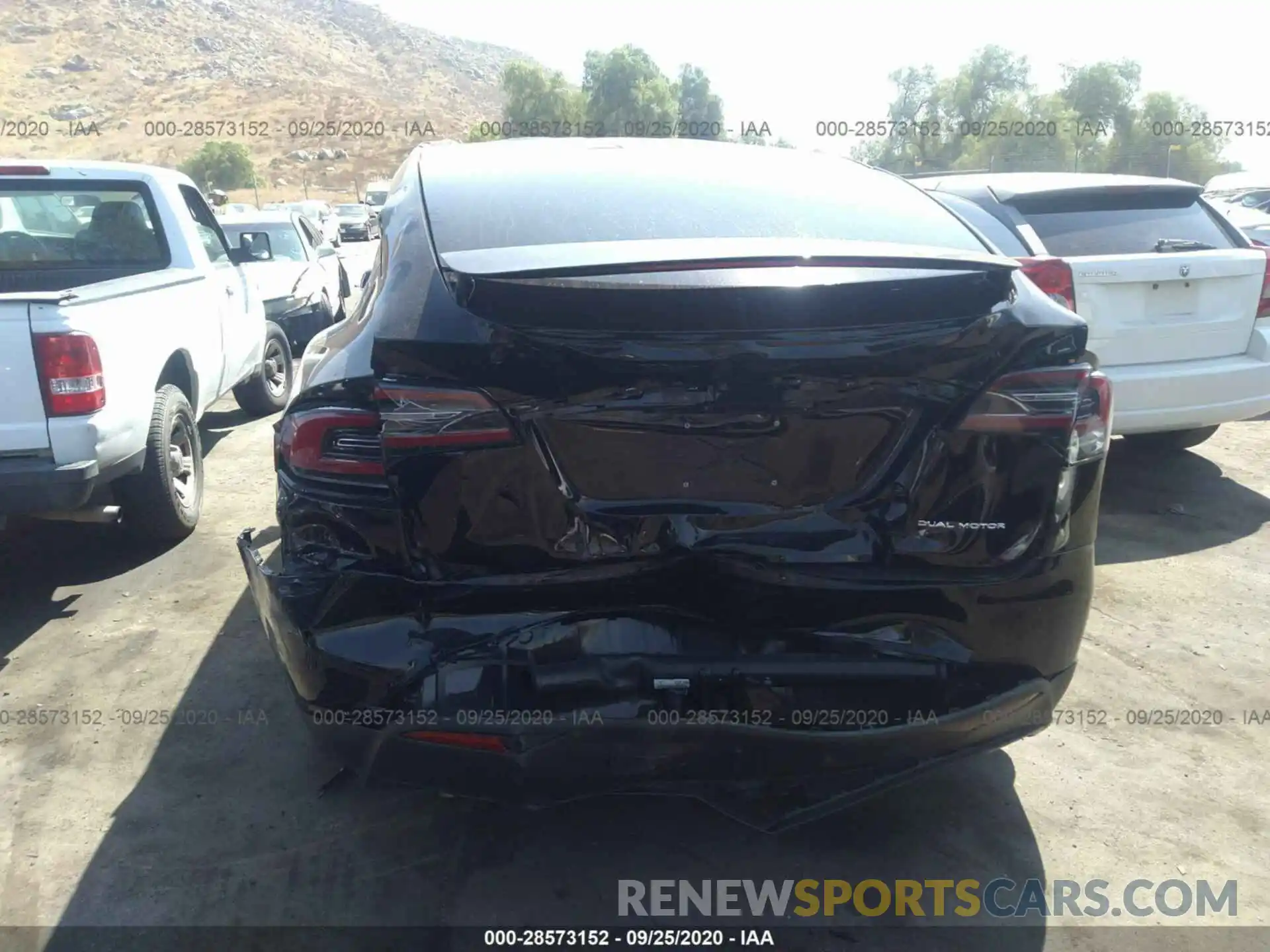 6 Photograph of a damaged car 5YJXCAE25KF181980 TESLA MODEL X 2019