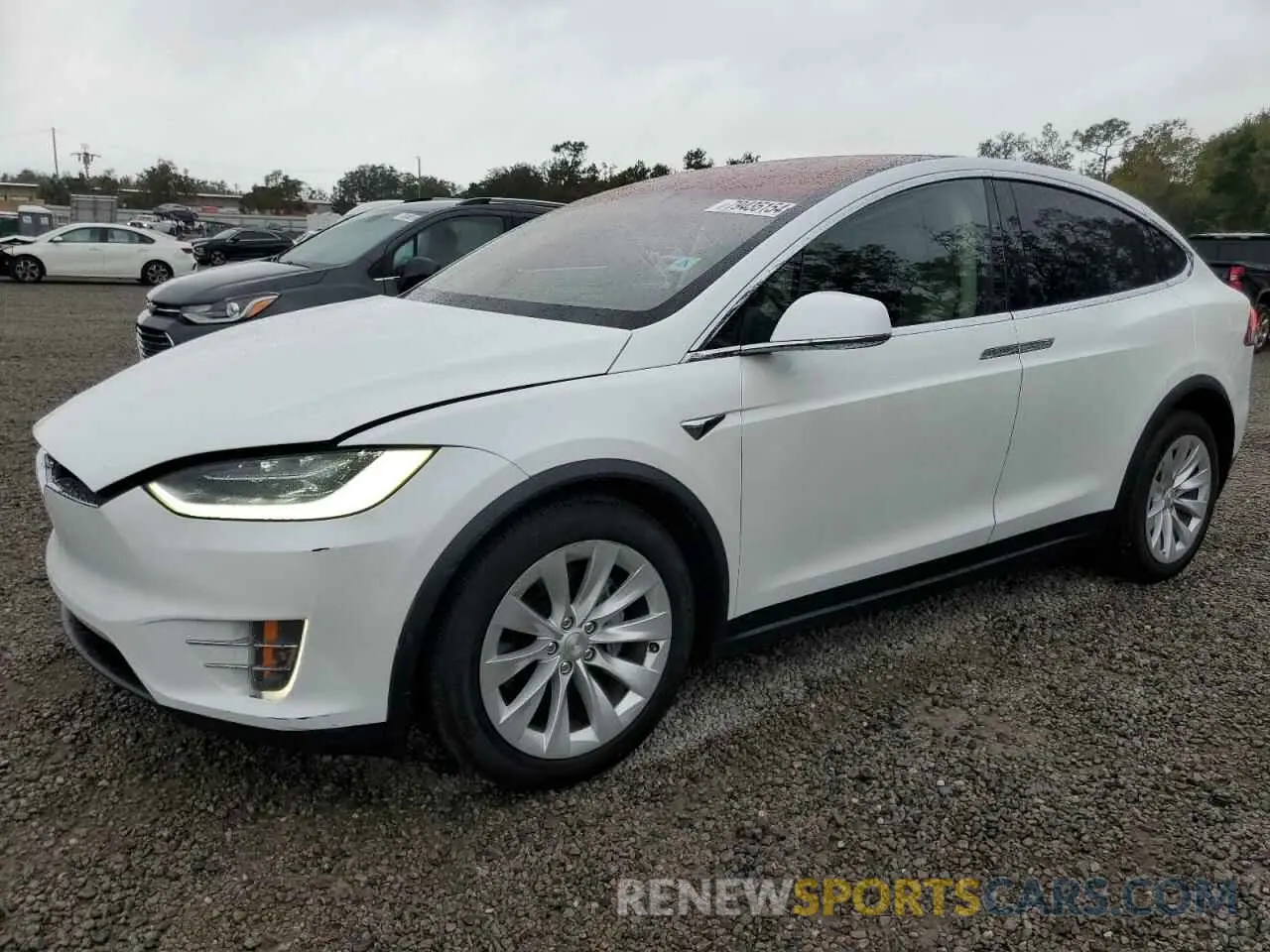 1 Photograph of a damaged car 5YJXCAE26KF140032 TESLA MODEL X 2019