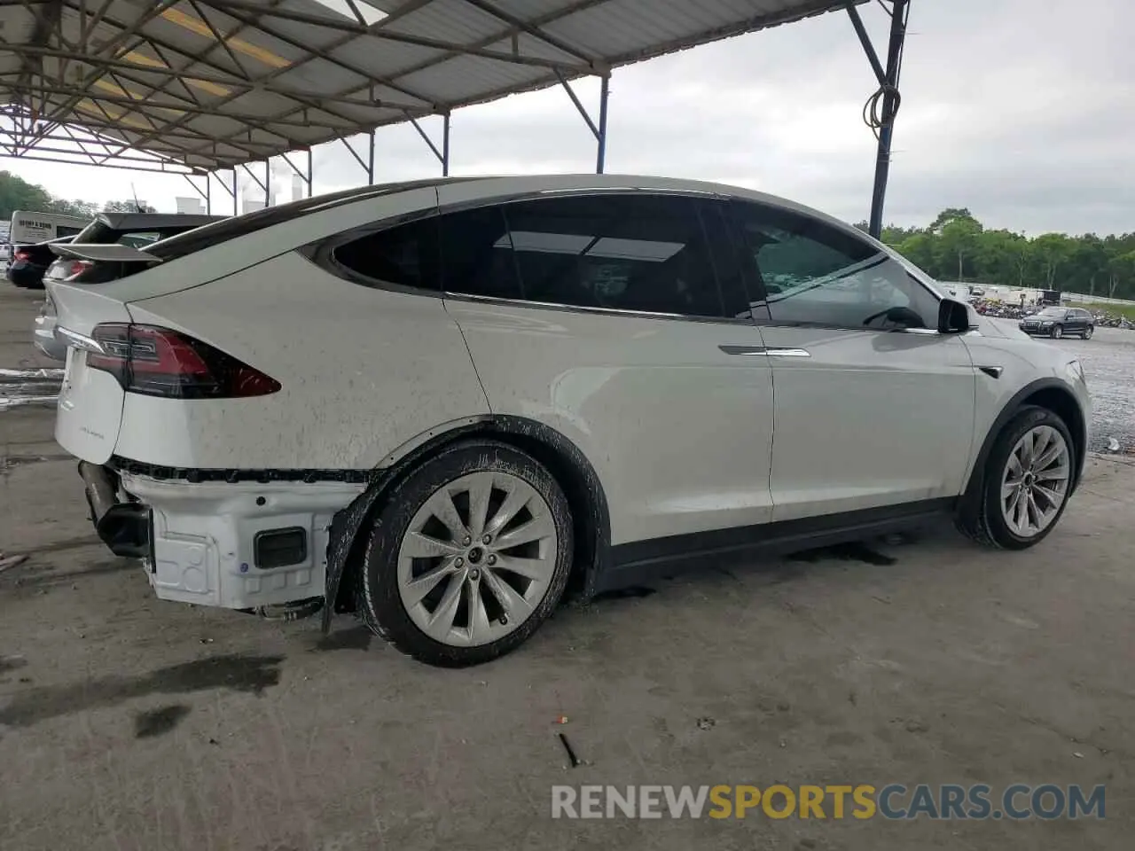 3 Photograph of a damaged car 5YJXCAE26KF189506 TESLA MODEL X 2019