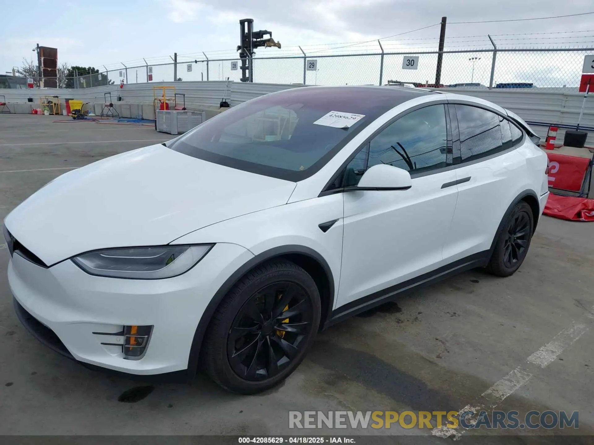 2 Photograph of a damaged car 5YJXCAE26KF211620 TESLA MODEL X 2019
