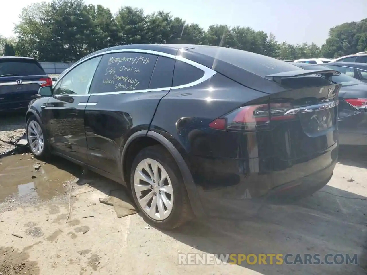 3 Photograph of a damaged car 5YJXCAE27KF181978 TESLA MODEL X 2019