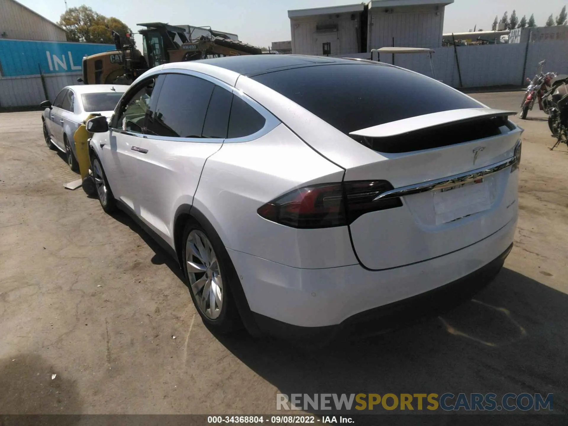 3 Photograph of a damaged car 5YJXCAE28KF197560 TESLA MODEL X 2019