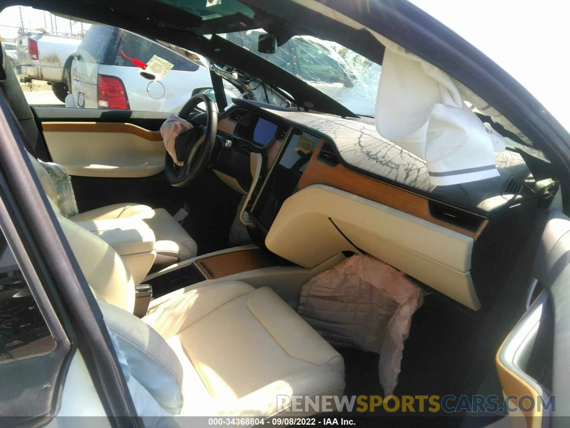 5 Photograph of a damaged car 5YJXCAE28KF197560 TESLA MODEL X 2019