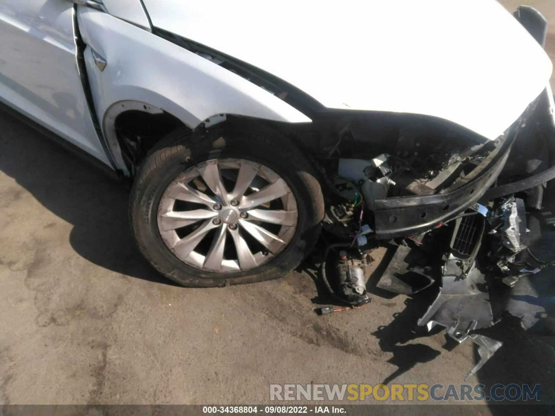 6 Photograph of a damaged car 5YJXCAE28KF197560 TESLA MODEL X 2019