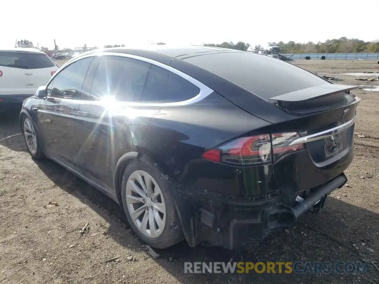 3 Photograph of a damaged car 5YJXCAE29KF181979 TESLA MODEL X 2019