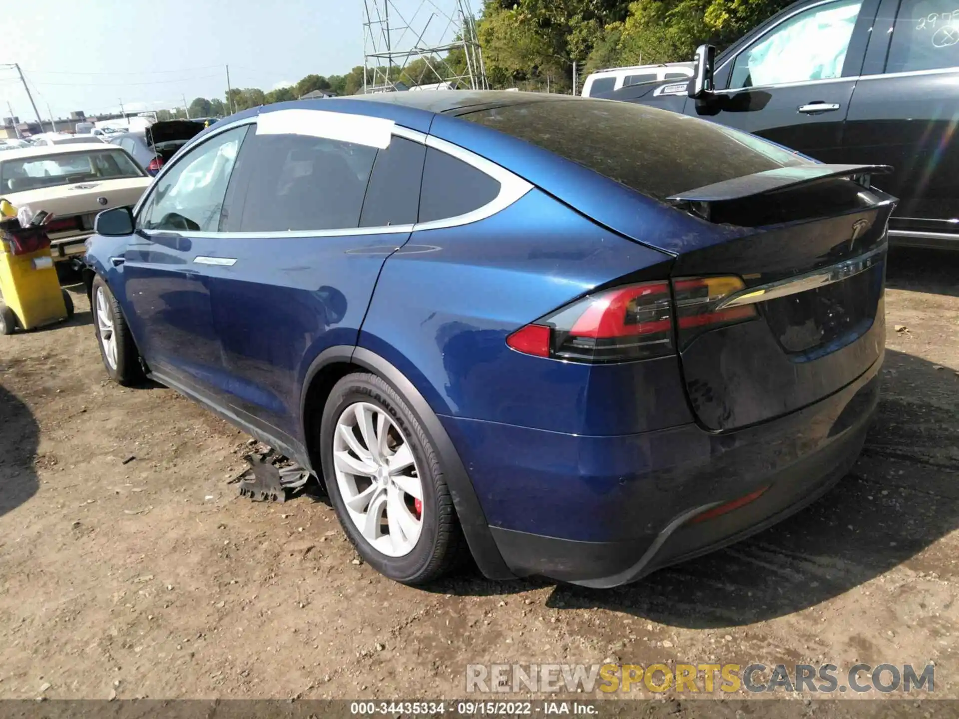 3 Photograph of a damaged car 5YJXCAE41KF192315 TESLA MODEL X 2019