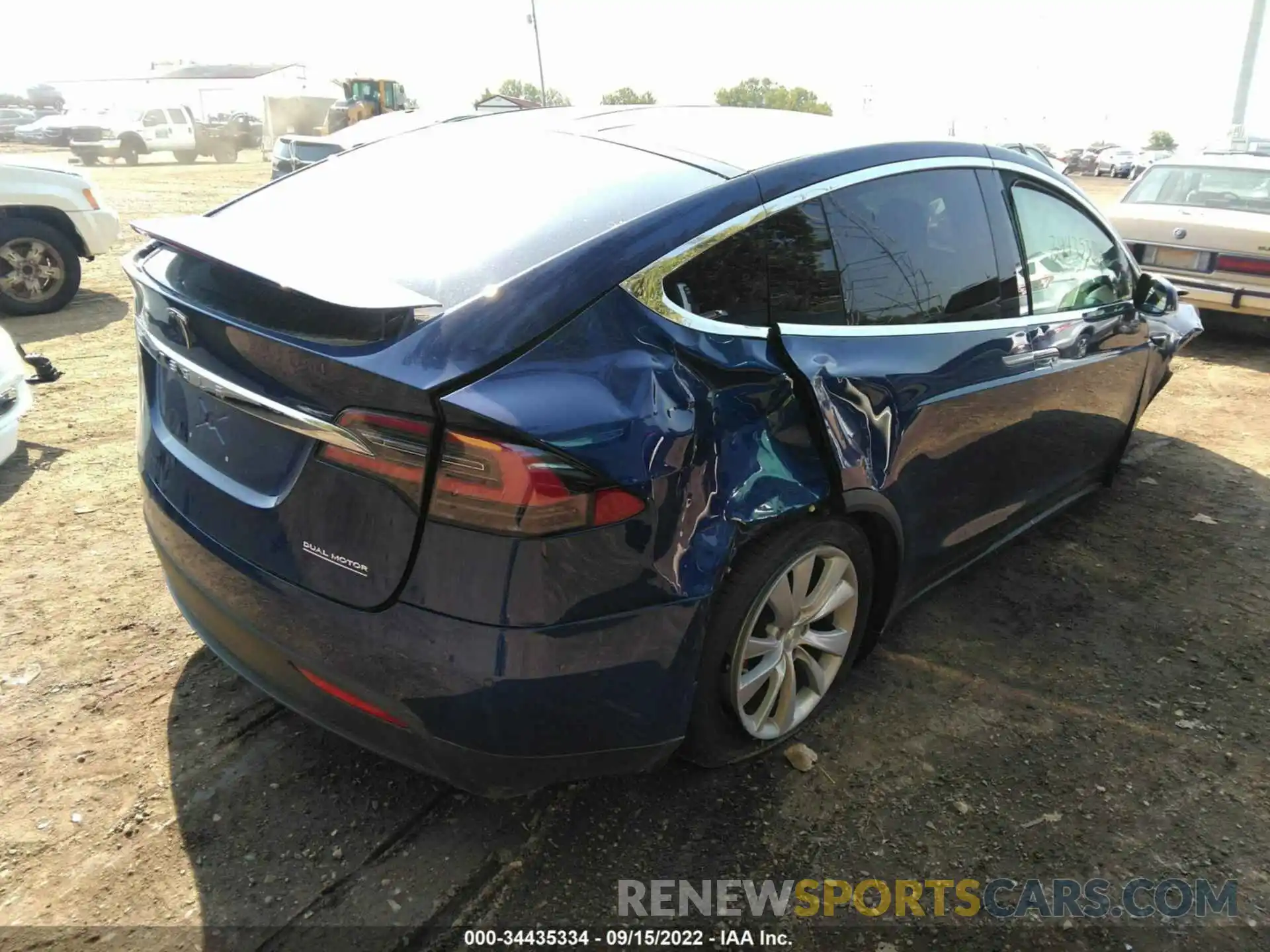 4 Photograph of a damaged car 5YJXCAE41KF192315 TESLA MODEL X 2019