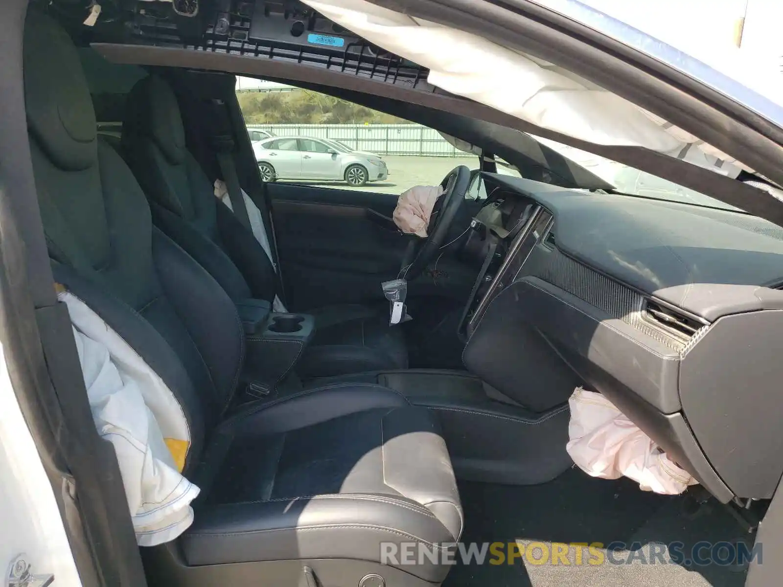 5 Photograph of a damaged car 5YJXCAE43KF212662 TESLA MODEL X 2019