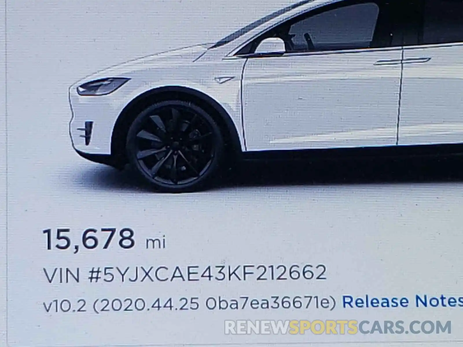 8 Photograph of a damaged car 5YJXCAE43KF212662 TESLA MODEL X 2019