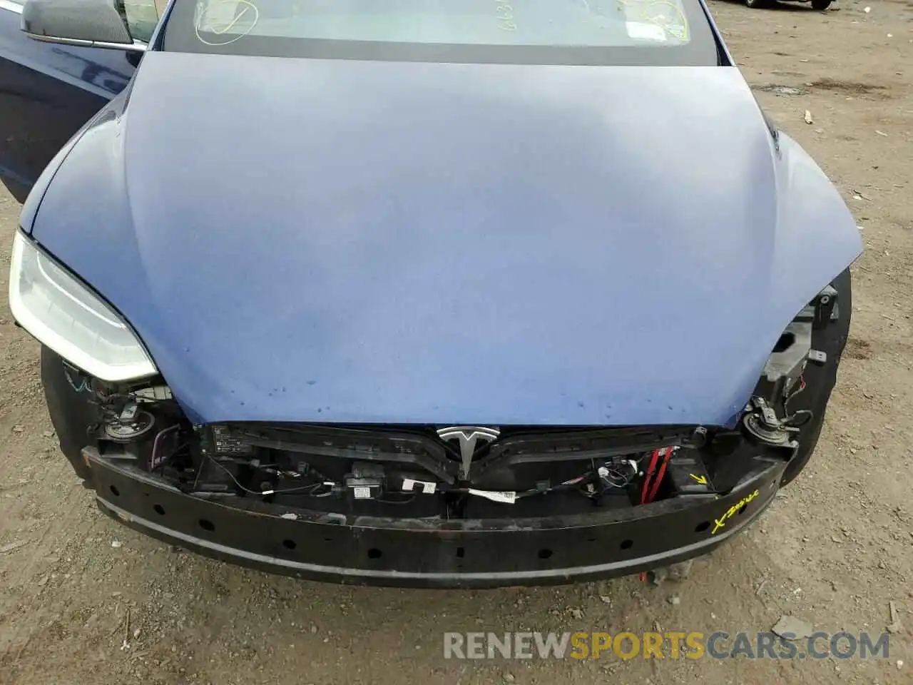 7 Photograph of a damaged car 5YJXCAE46KF191015 TESLA MODEL X 2019