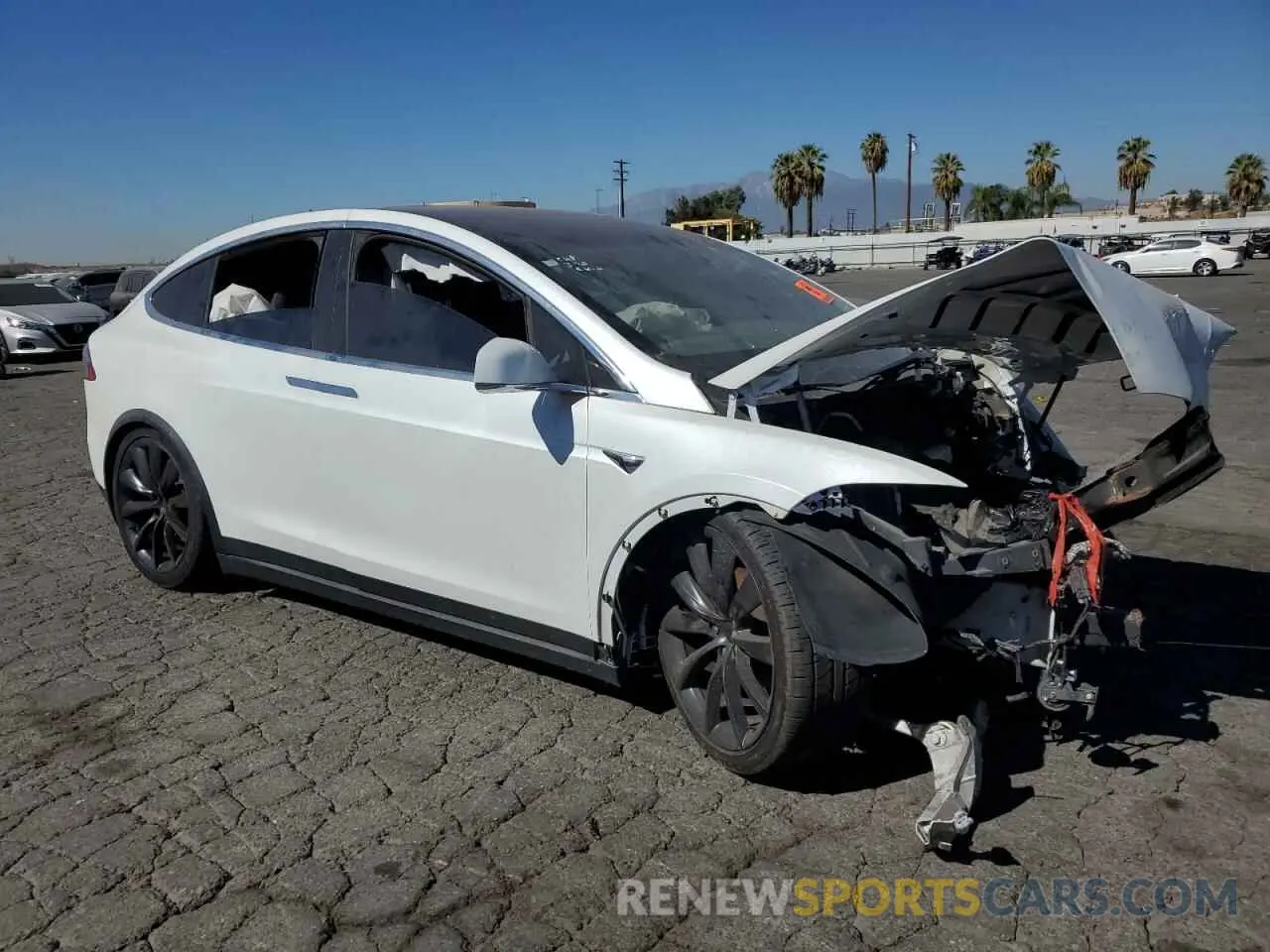 4 Photograph of a damaged car 5YJXCAE46KF211103 TESLA MODEL X 2019