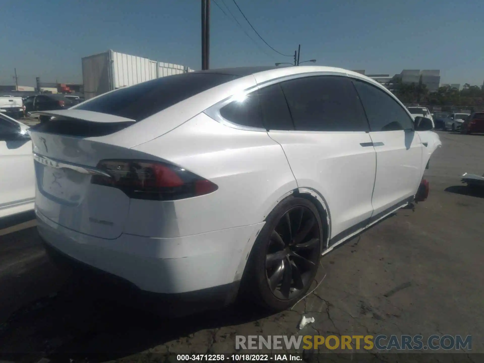 4 Photograph of a damaged car 5YJXCAE47KF188768 TESLA MODEL X 2019