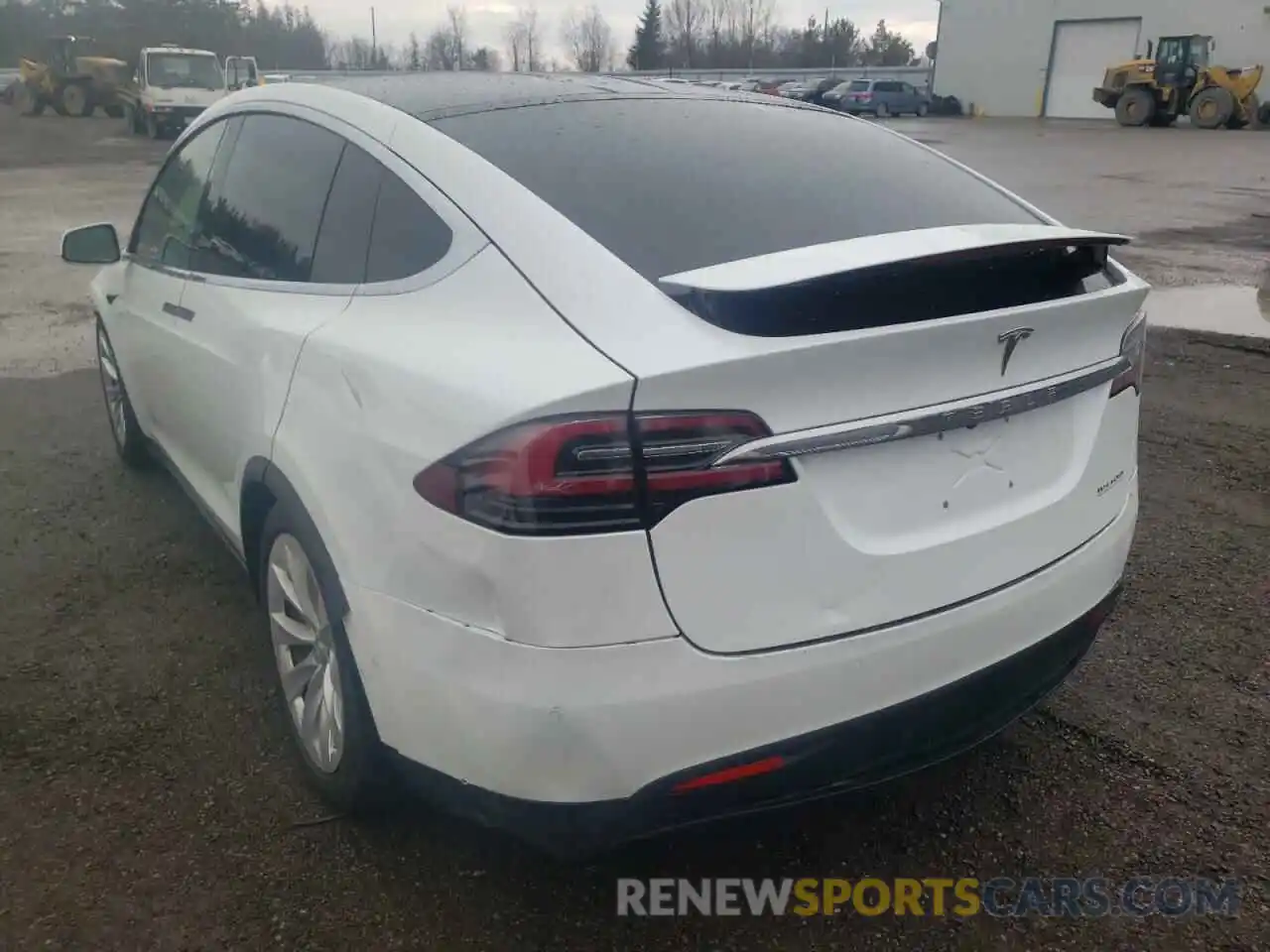 3 Photograph of a damaged car 5YJXCAE48KF189542 TESLA MODEL X 2019