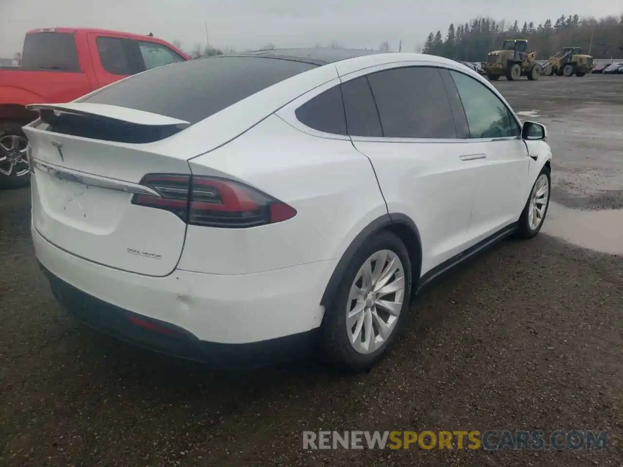 4 Photograph of a damaged car 5YJXCAE48KF189542 TESLA MODEL X 2019