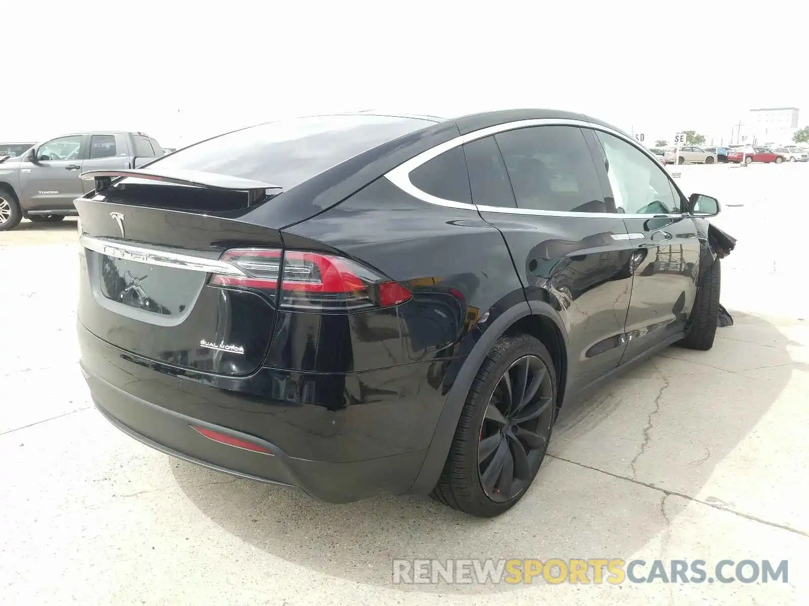 4 Photograph of a damaged car 5YJXCAE49KF186424 TESLA MODEL X 2019