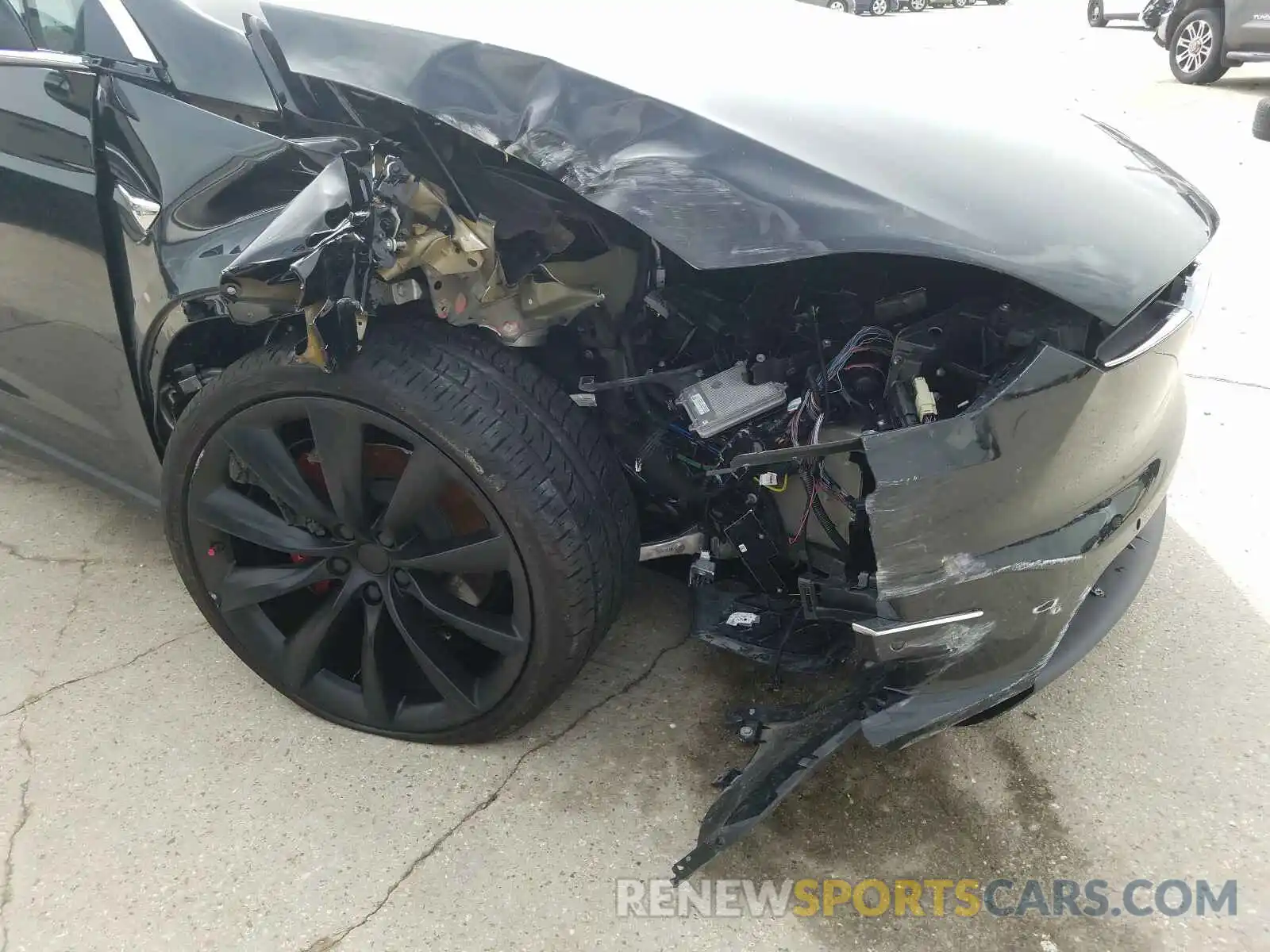 9 Photograph of a damaged car 5YJXCAE49KF186424 TESLA MODEL X 2019