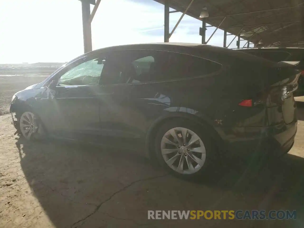 2 Photograph of a damaged car 5YJXCBE20KF184582 TESLA MODEL X 2019