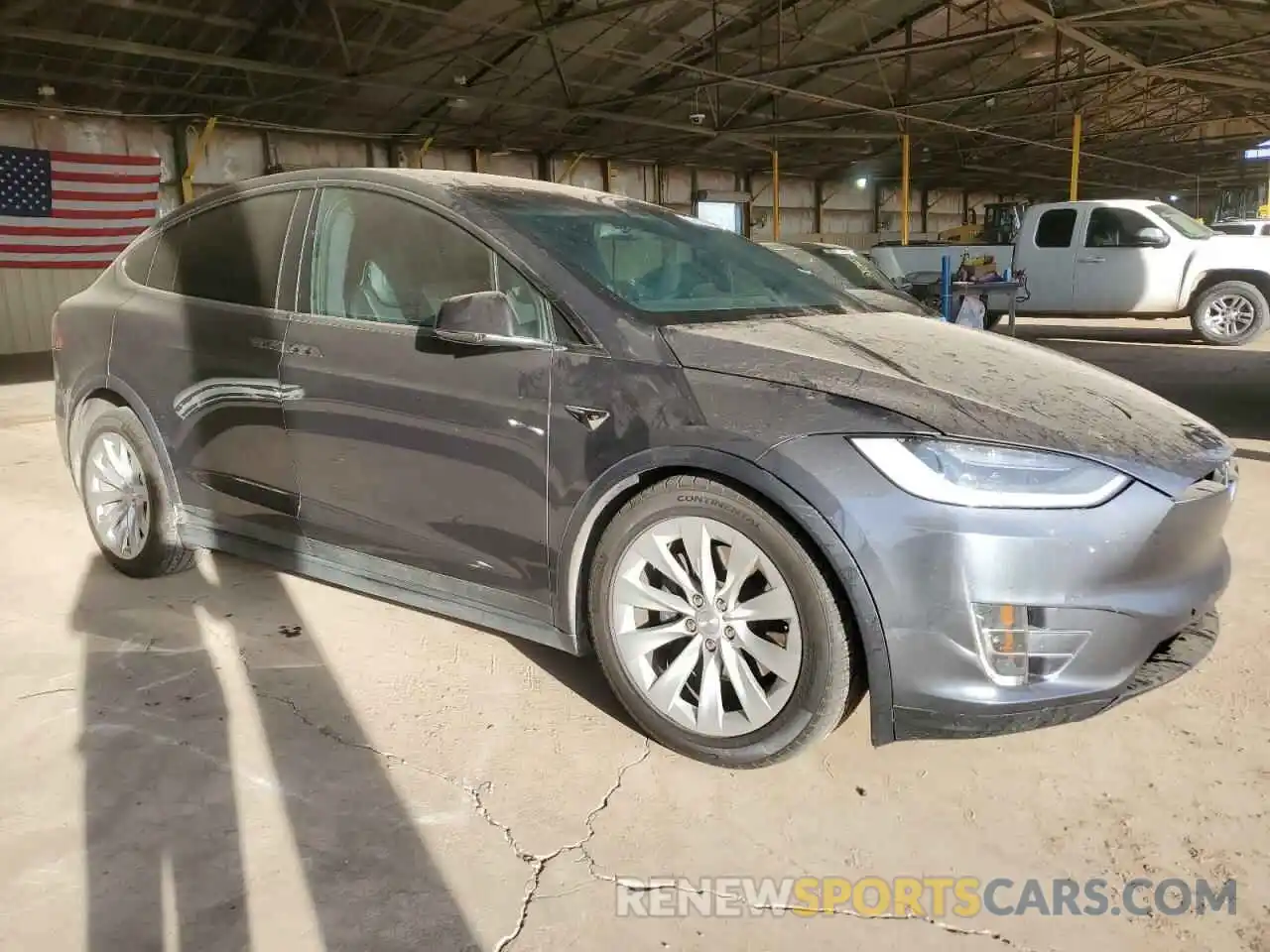 4 Photograph of a damaged car 5YJXCBE20KF184582 TESLA MODEL X 2019