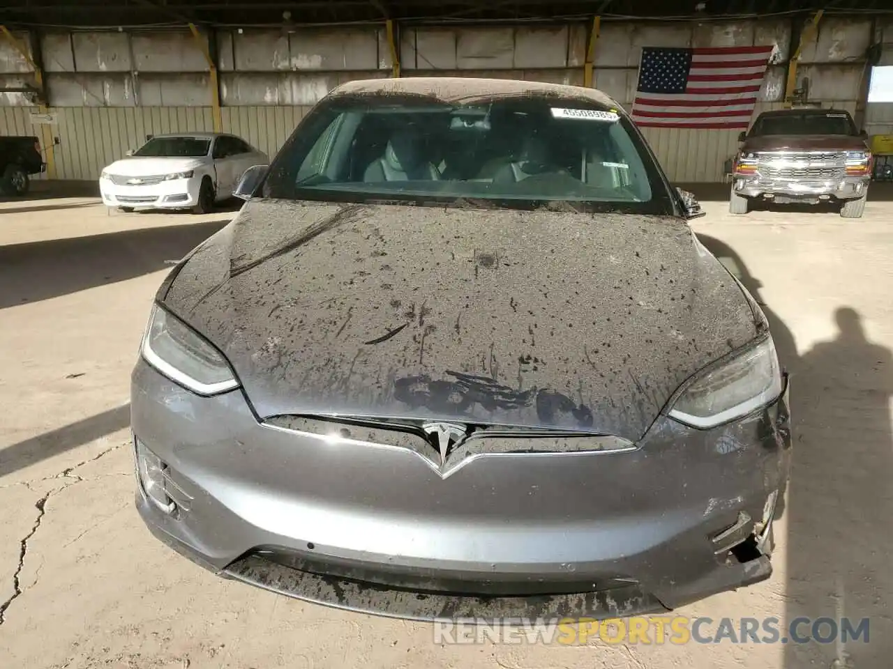 5 Photograph of a damaged car 5YJXCBE20KF184582 TESLA MODEL X 2019