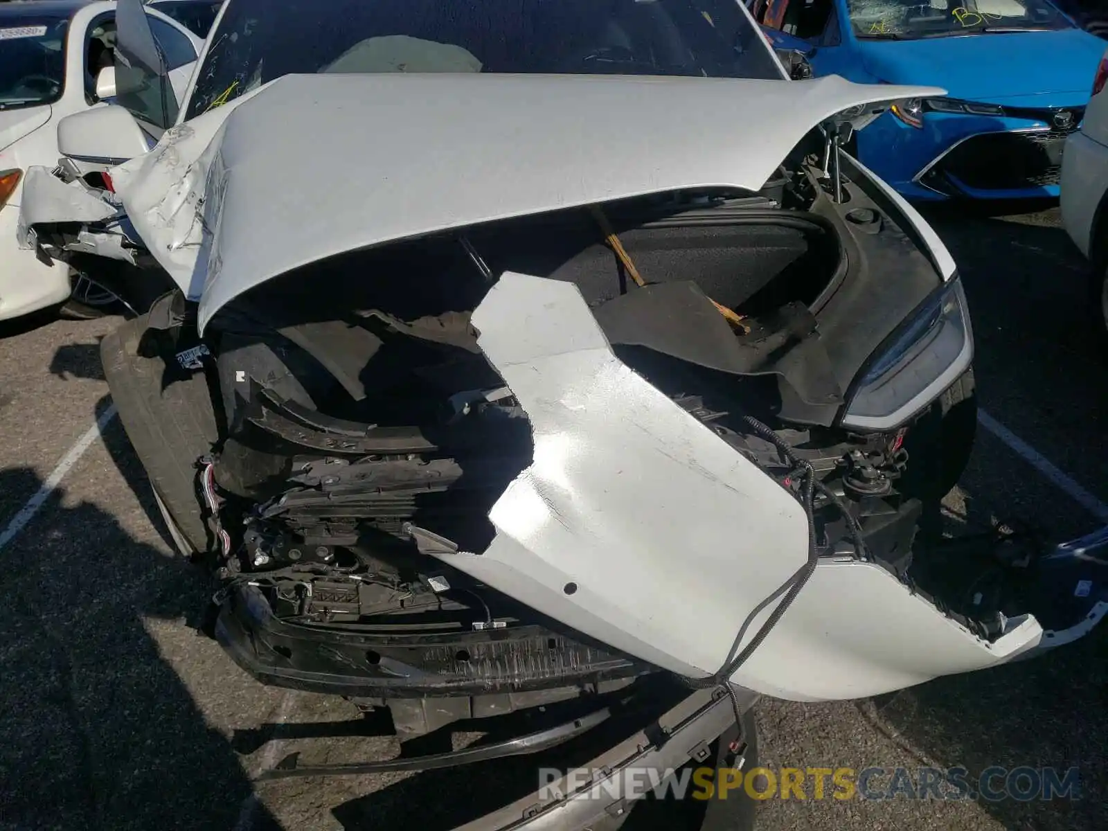 7 Photograph of a damaged car 5YJXCBE21KF205908 TESLA MODEL X 2019