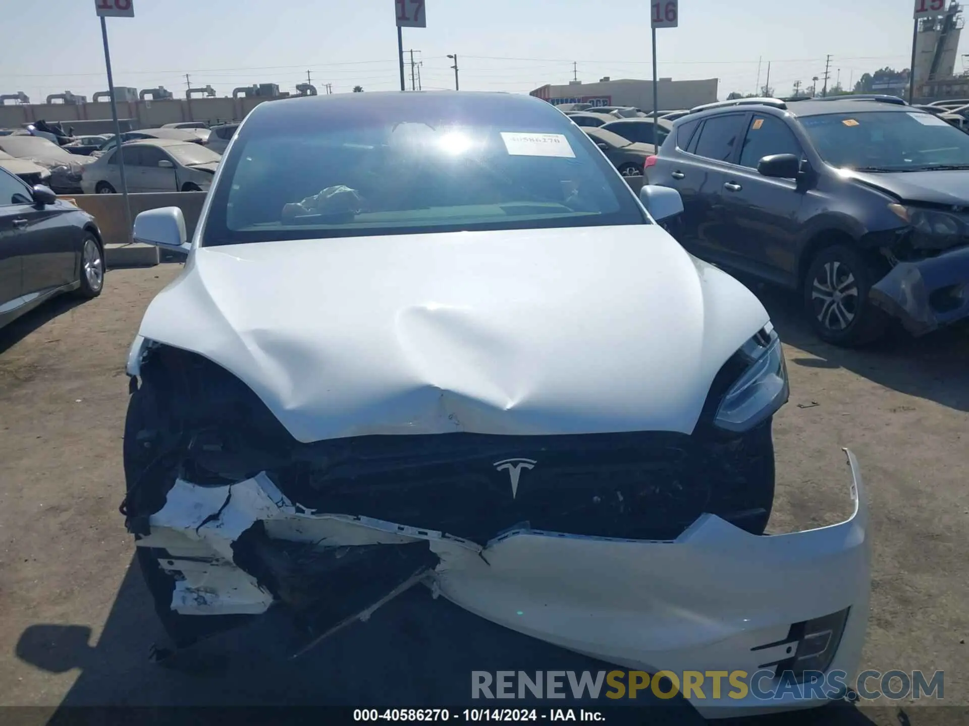 13 Photograph of a damaged car 5YJXCBE22KF180212 TESLA MODEL X 2019