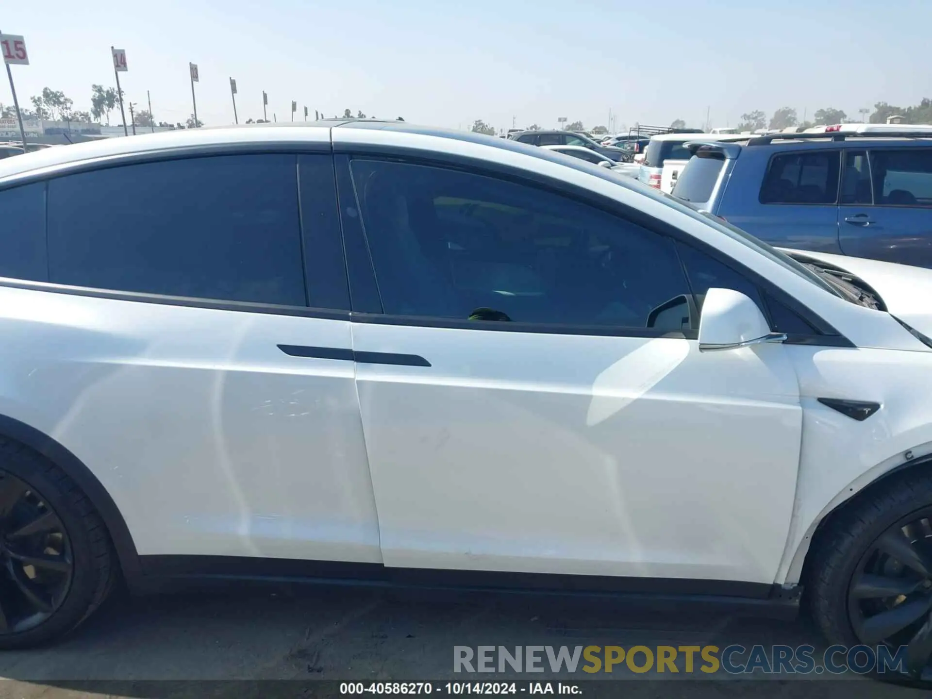 14 Photograph of a damaged car 5YJXCBE22KF180212 TESLA MODEL X 2019