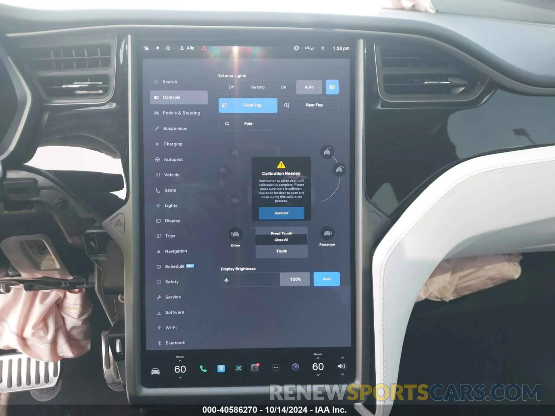 19 Photograph of a damaged car 5YJXCBE22KF180212 TESLA MODEL X 2019