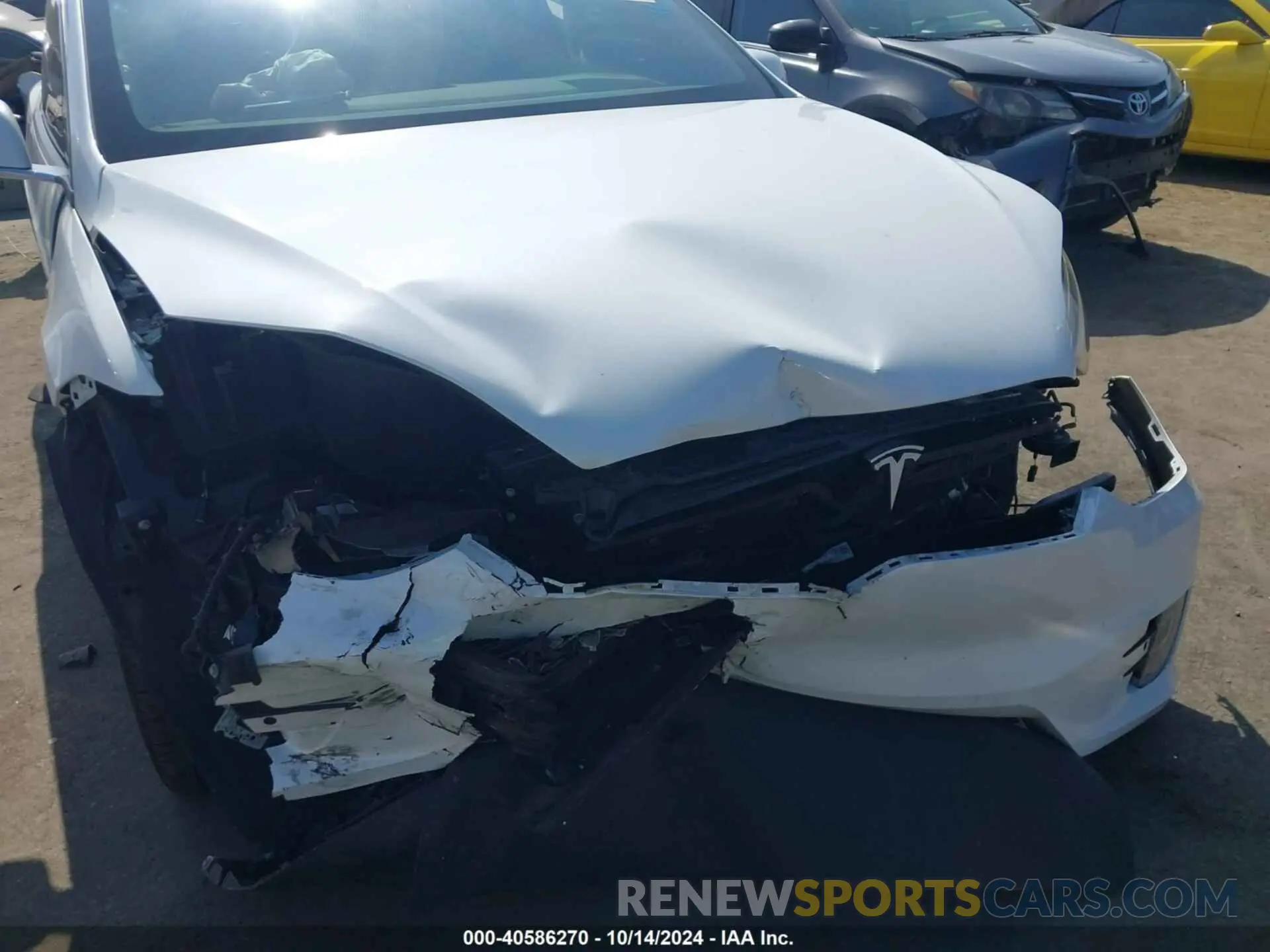 6 Photograph of a damaged car 5YJXCBE22KF180212 TESLA MODEL X 2019