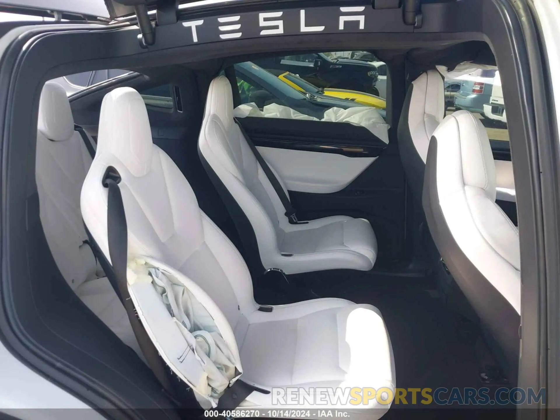 8 Photograph of a damaged car 5YJXCBE22KF180212 TESLA MODEL X 2019