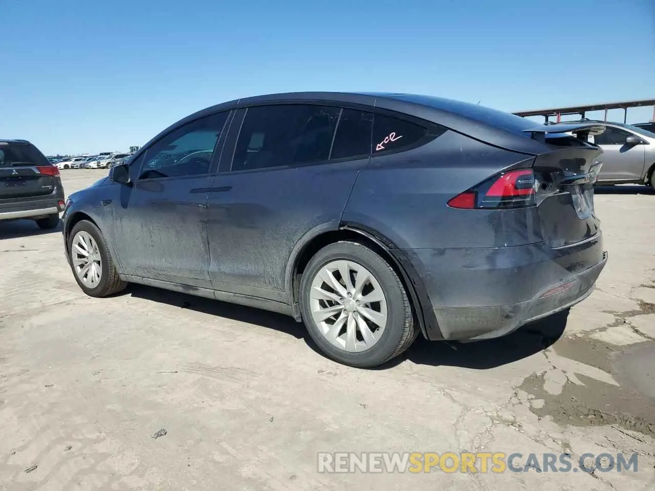 2 Photograph of a damaged car 5YJXCBE22KF205612 TESLA MODEL X 2019
