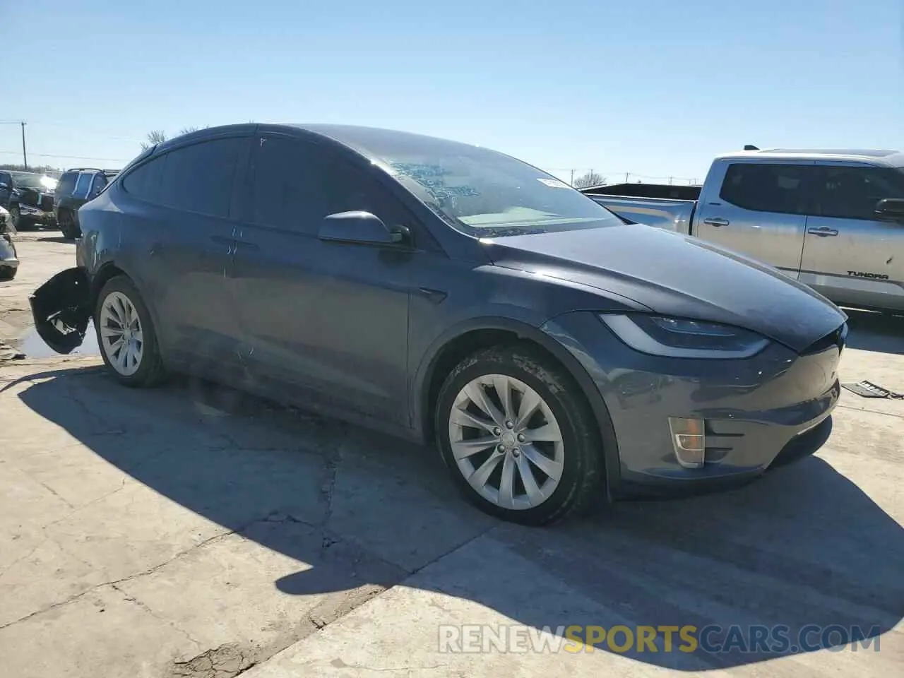 4 Photograph of a damaged car 5YJXCBE22KF205612 TESLA MODEL X 2019