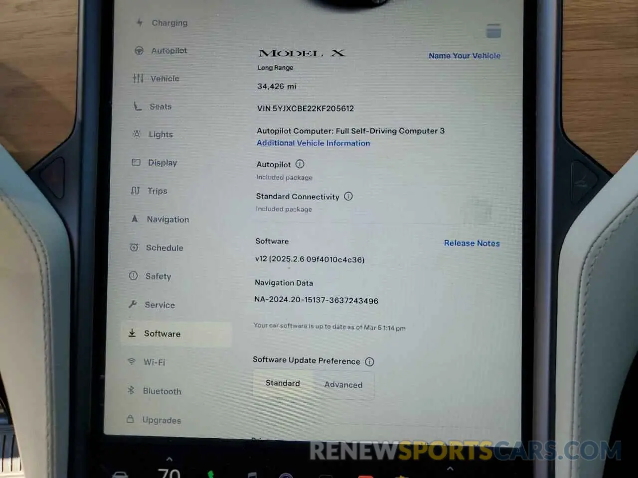 9 Photograph of a damaged car 5YJXCBE22KF205612 TESLA MODEL X 2019