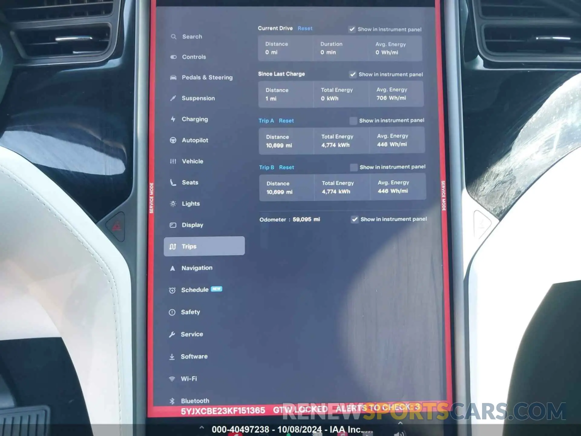 19 Photograph of a damaged car 5YJXCBE23KF151365 TESLA MODEL X 2019