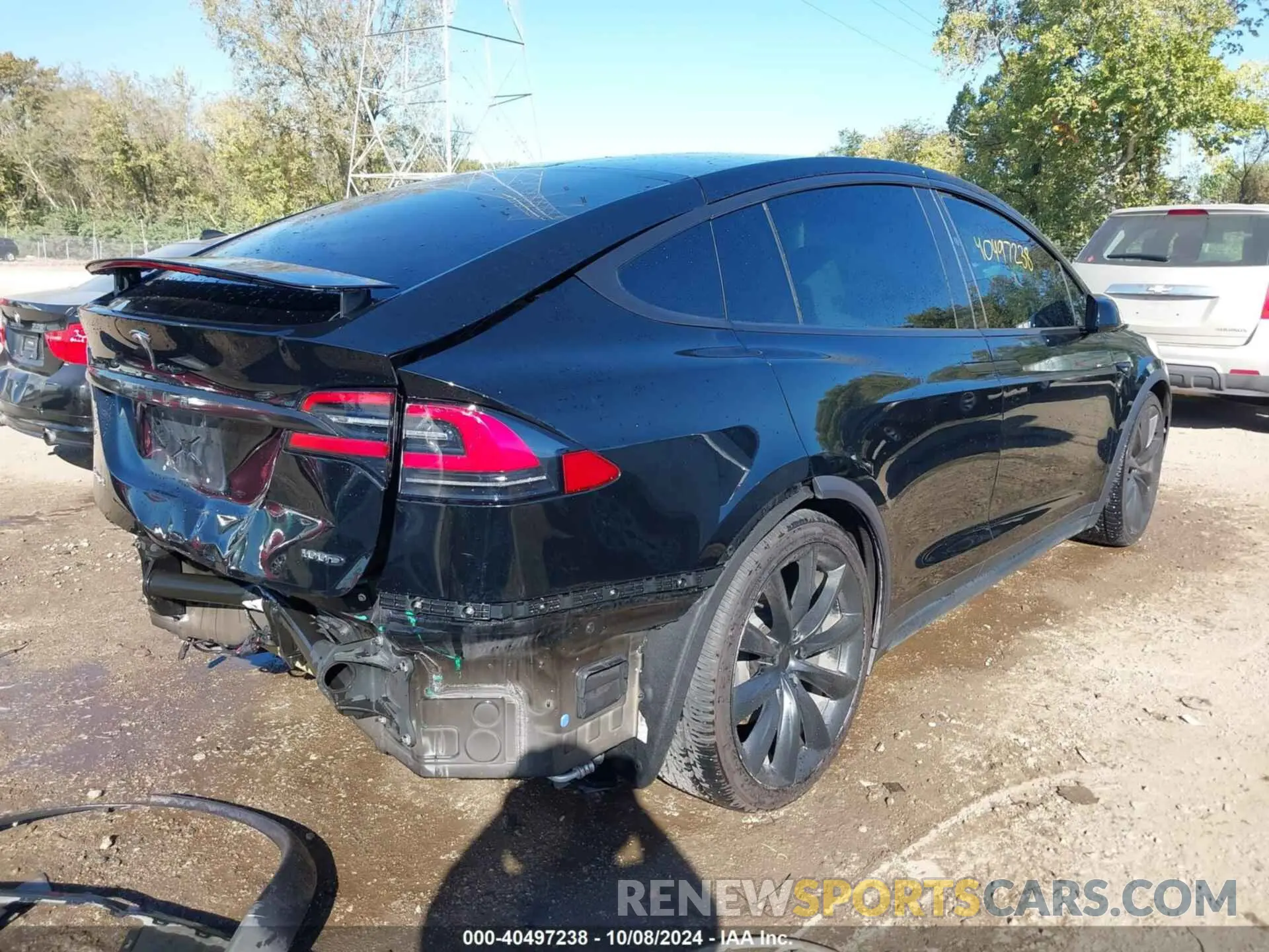 4 Photograph of a damaged car 5YJXCBE23KF151365 TESLA MODEL X 2019