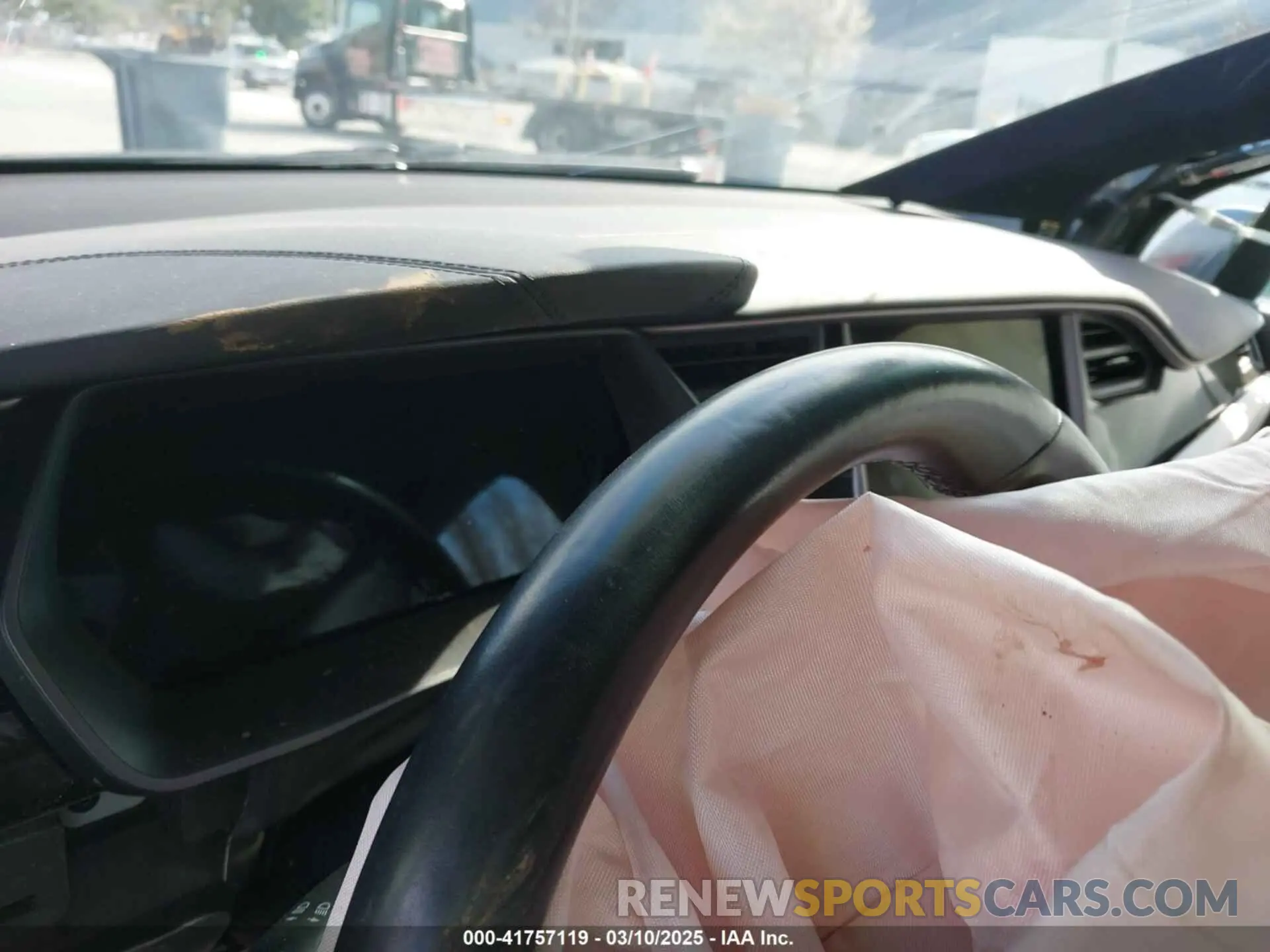 16 Photograph of a damaged car 5YJXCBE23KF183801 TESLA MODEL X 2019